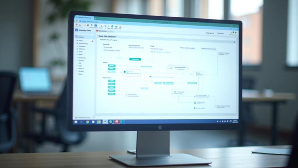 Dashboard showing automated workflow with connected data sources and report generation steps
